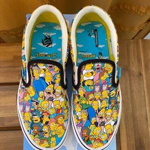VANS X SIMPSONS COMFYCUSH SLIP ONS